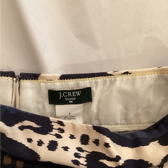 J. Crew Stretch Skirt SZ 2 - Picture 5 of 11